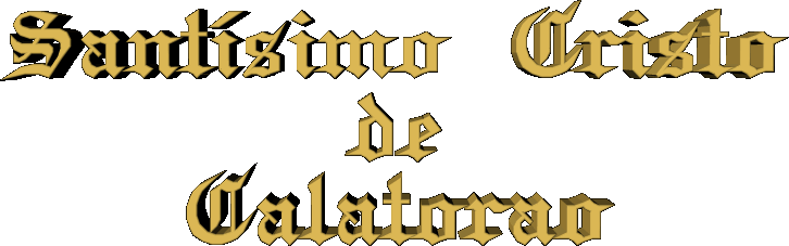 Sant�simo Cristo de Calatorao -= Entrar =-